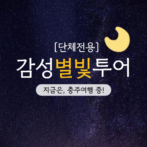 [단체 전용] 감성별빛투어 